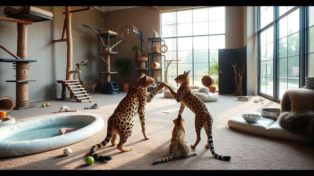 Ensuring Adequate Social Interaction for Exotic Felids
