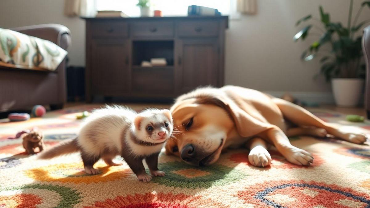 Ensuring Safe Ferret Interactions with Pets