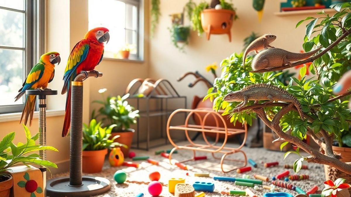 Ensuring that Exotic Pets Get Fun Activities