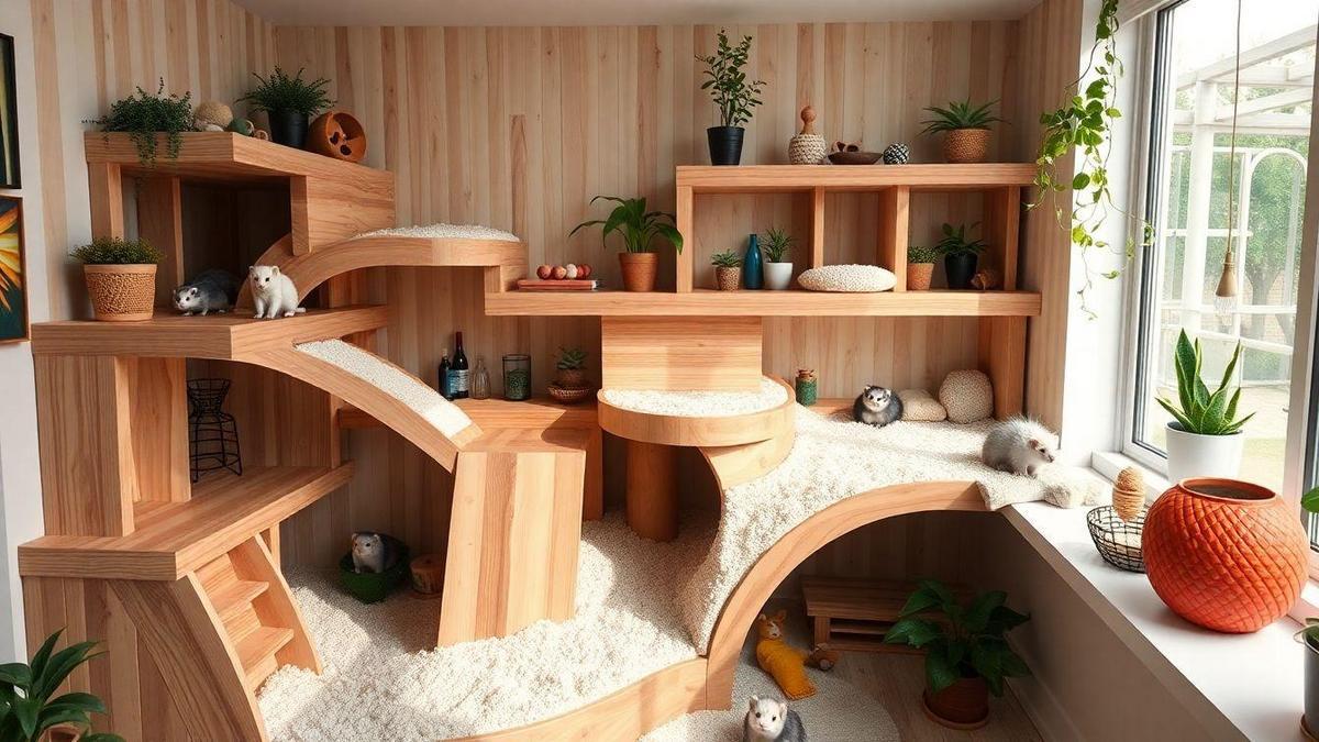 Exploring Innovative Ferret Habitat Designs Ideas