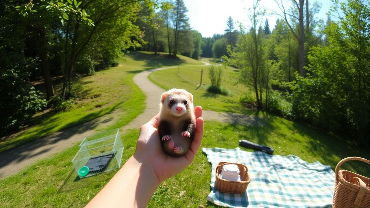 Guidelines for Safe Outdoor Adventures with Ferrets