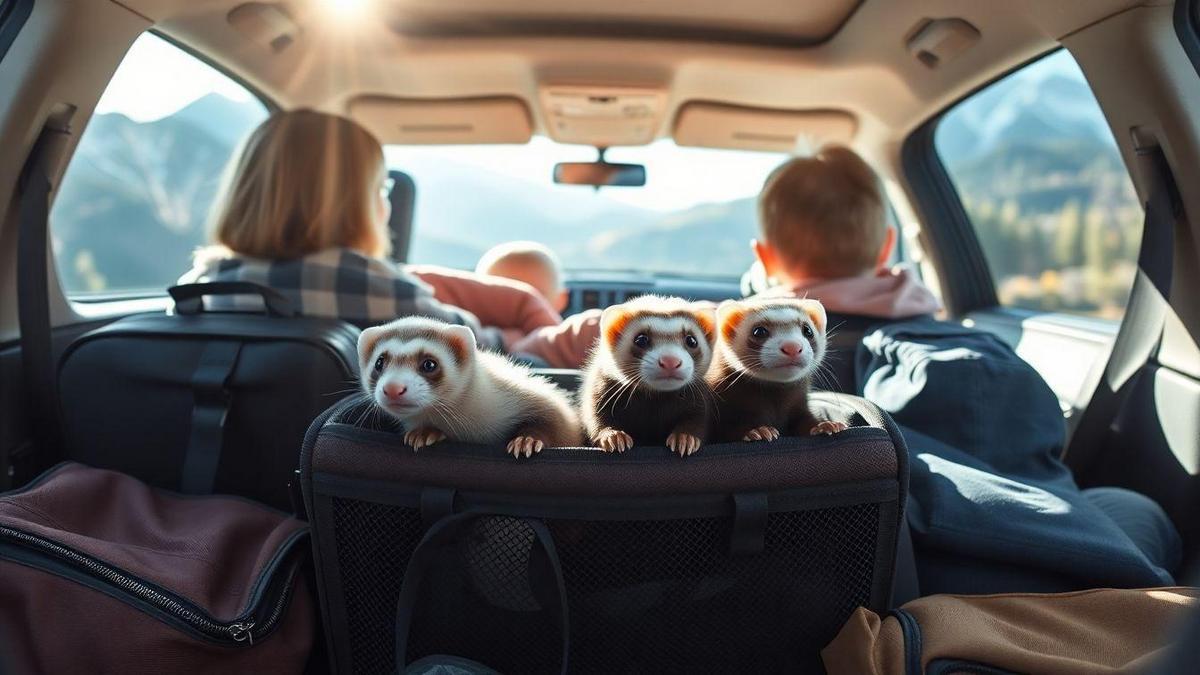Guidelines for Traveling with Ferrets Easily