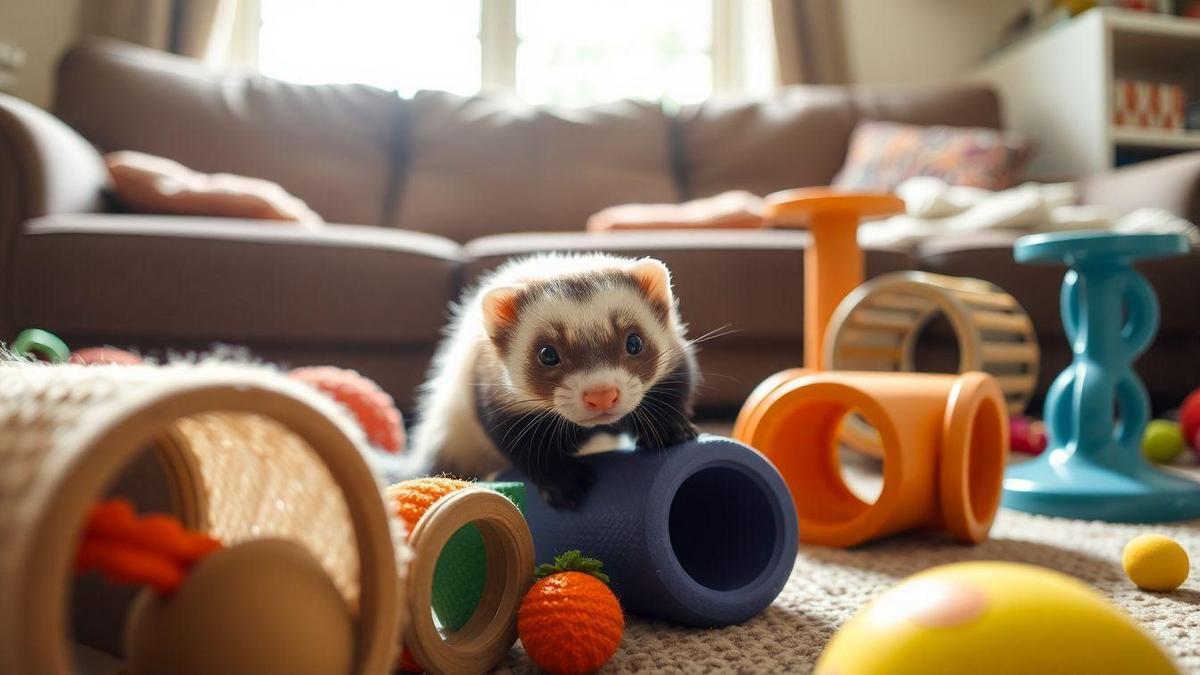 How to Encourage Natural Ferret Behaviors at Home