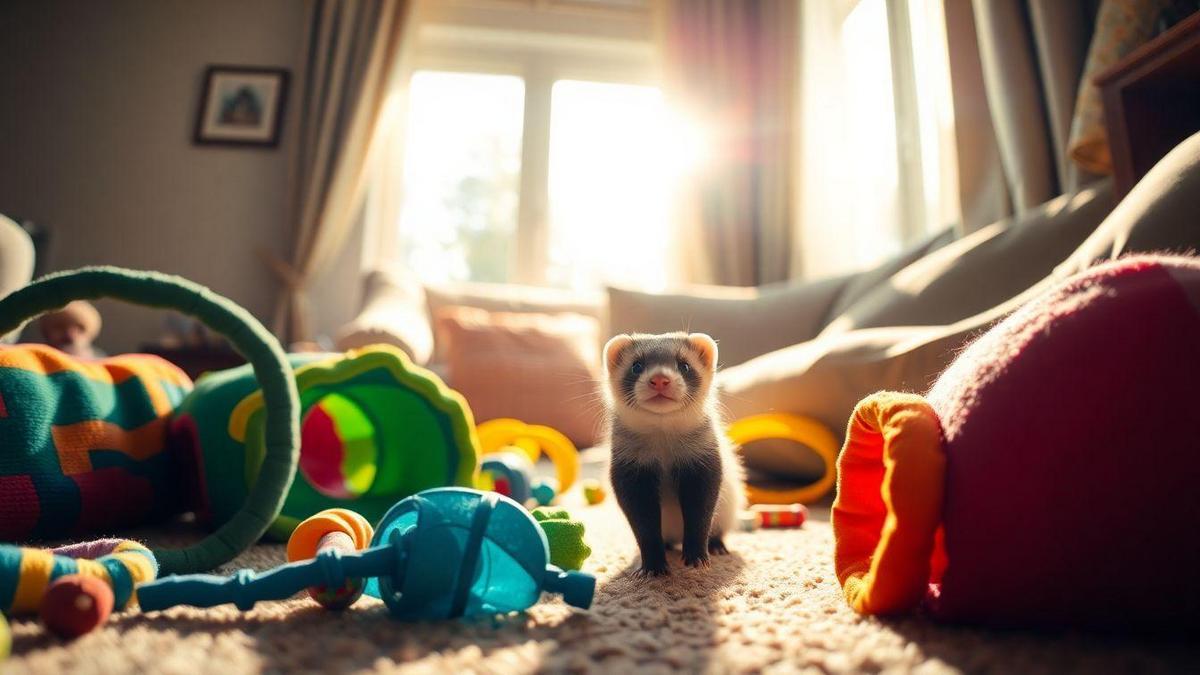 Managing Ferret Mischief with Fun Playtime Tips