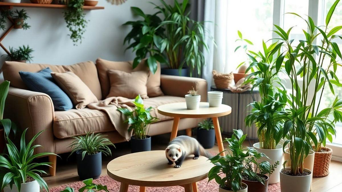 Recommendations for Choosing Ferret-Friendly Plants Today