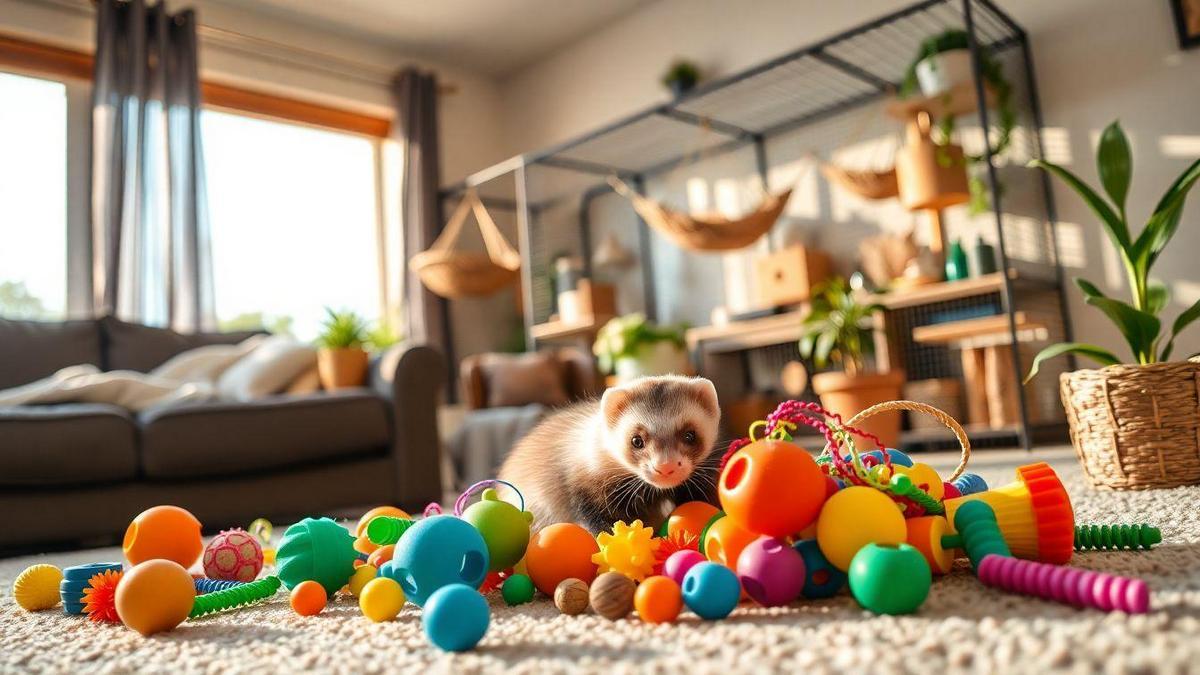 Strategies for Enhancing Ferret Wellbeing at Home