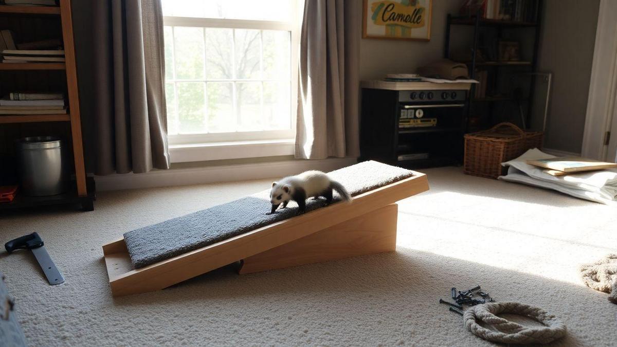 Techniques for Constructing Ferret Exercise Ramps Made Easy