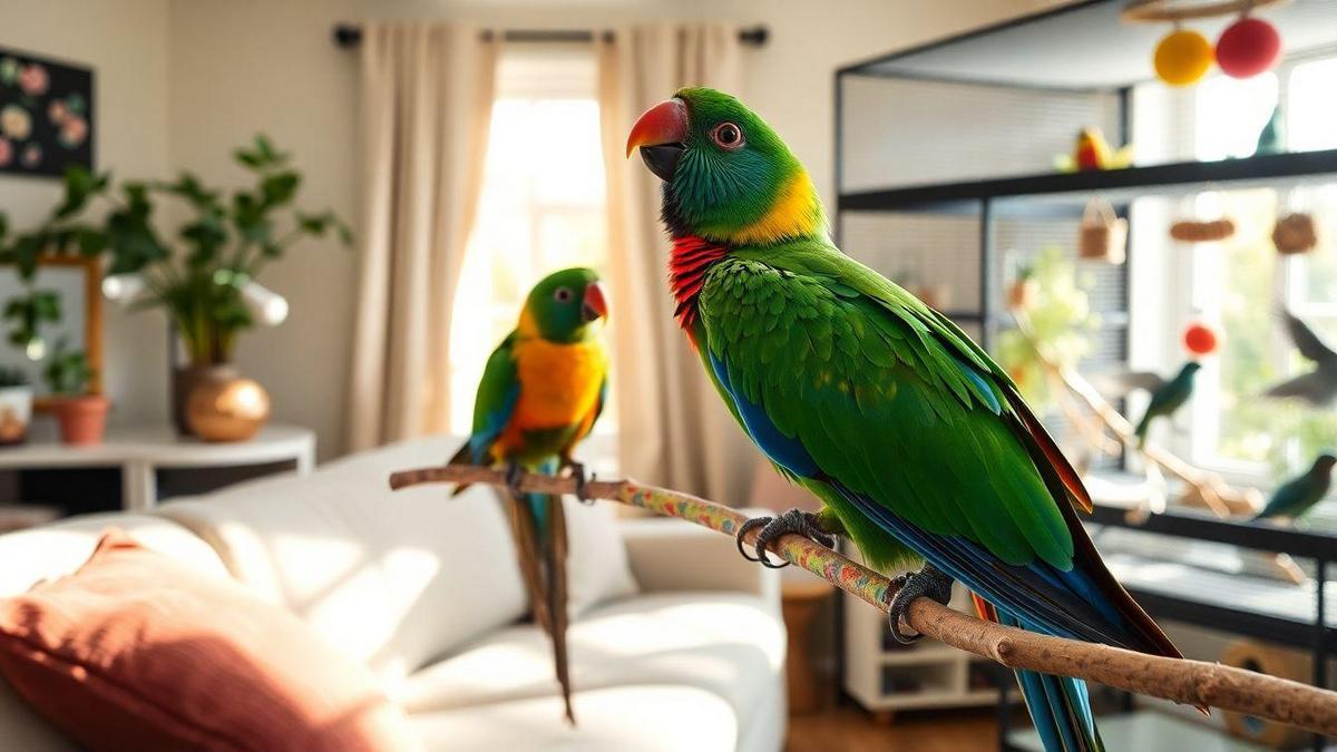 The Benefits of Companionship for Exotic Birds