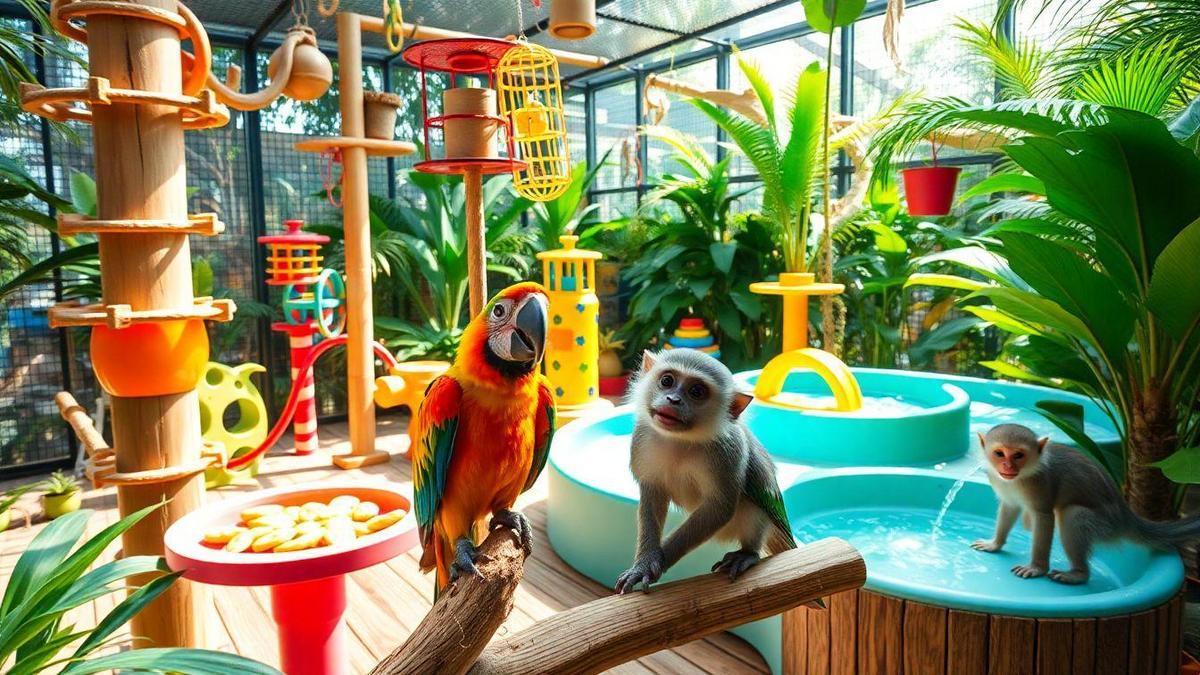 The Role of Interactive Toys for Exotic Animals