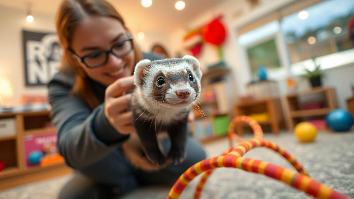 The Role of Observation in Training Ferrets