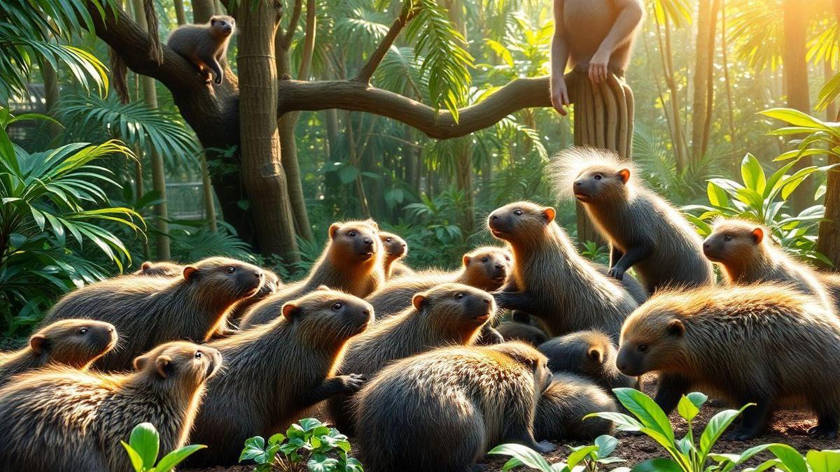 The Role of Social Interaction in Exotic Mammal Health