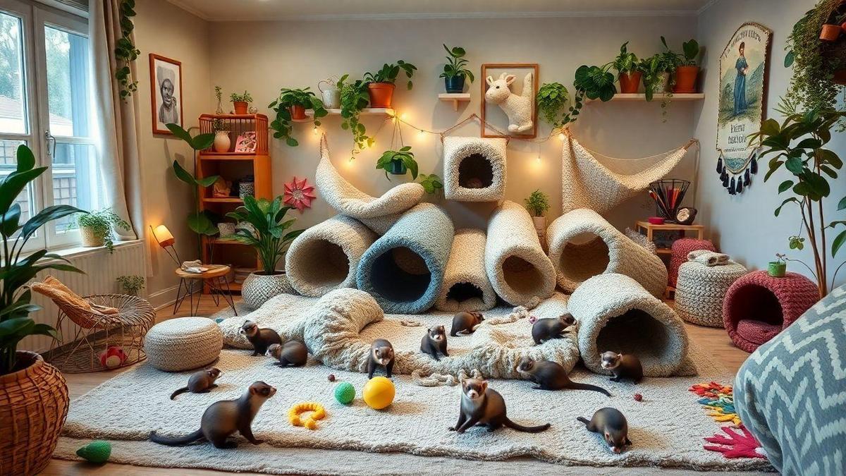 Tips for Designing Ferret Friendly Spaces at Home