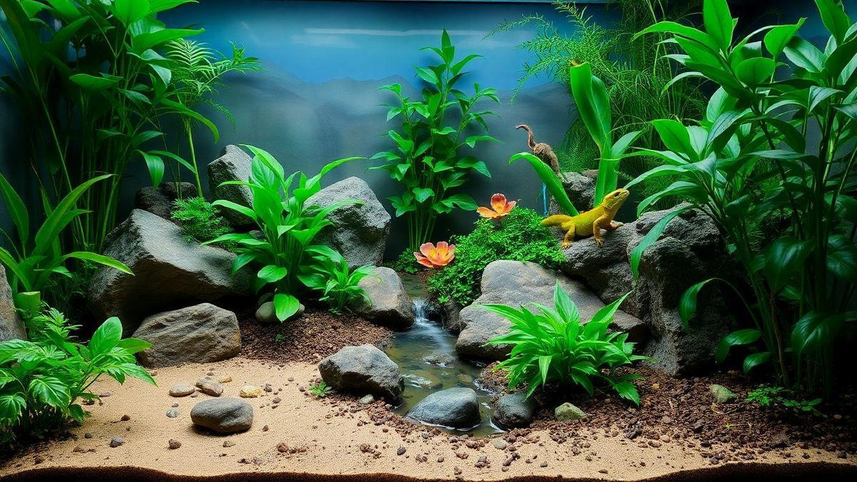 Creating a Naturalistic Environment for Reptiles Made Easy