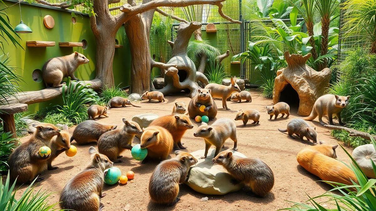 Creating an Enrichment Plan for Your Exotic Mammals