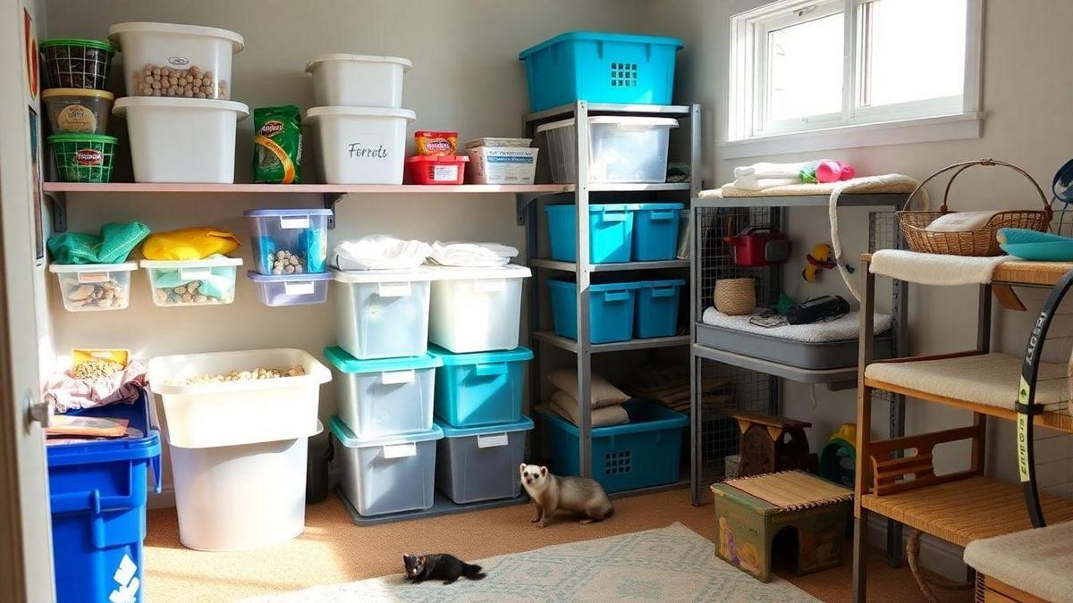 Effective Ways to Organize Ferret Supplies