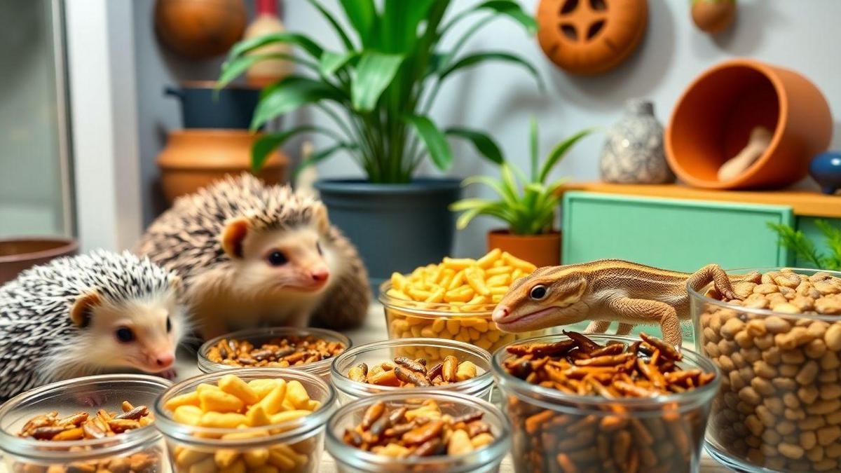 Guidelines for Feeding Insectivore Pets Easily