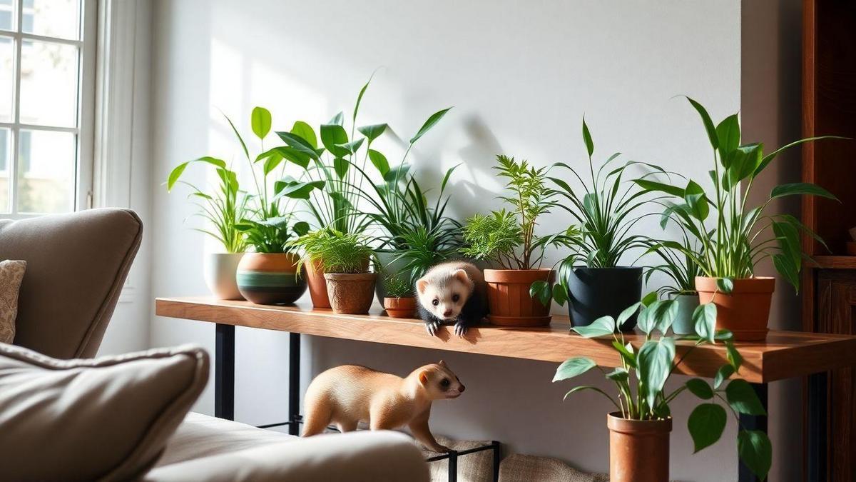 How to Create FerretFriendly Plant Arrangements Easily