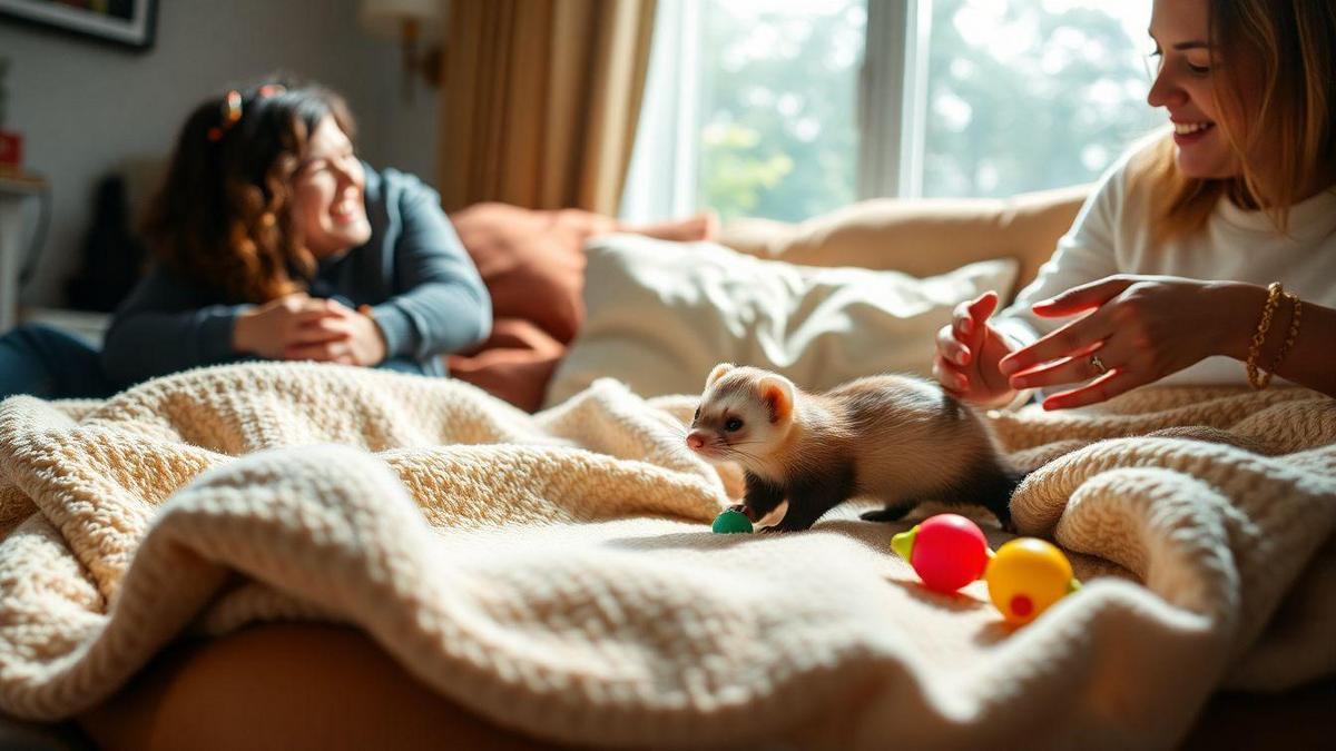 How to Facilitate Bonding with Your Ferret