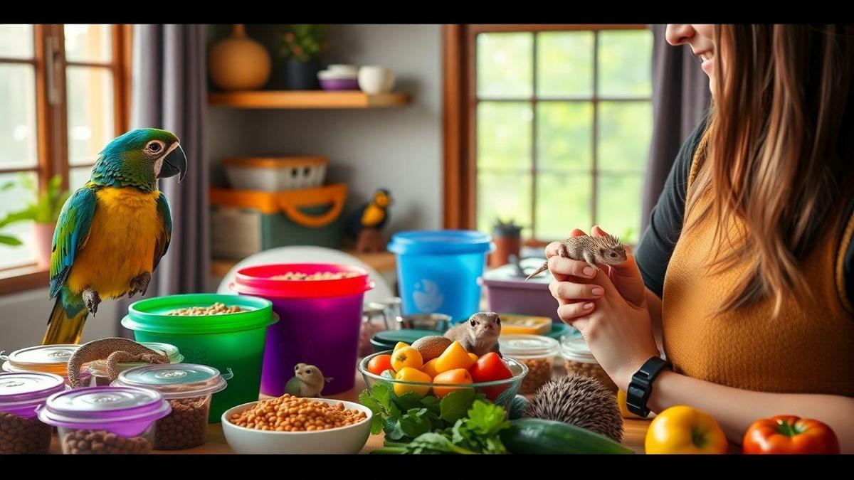 How to Set Up Feeding Regimens for Exotic Pets