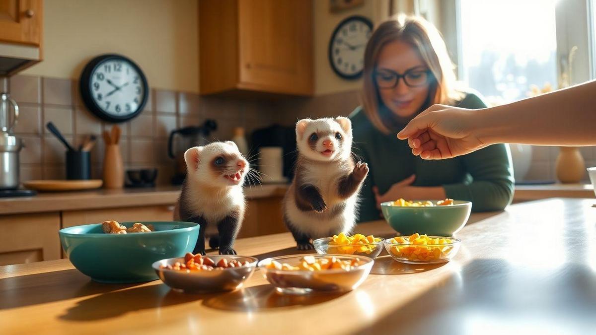 Practical Suggestions for Timing Ferret Feeding
