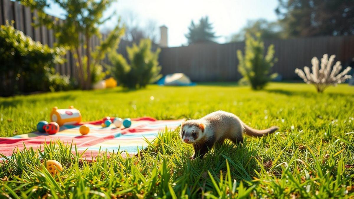 Recommendations for Safe Ferret Playtime Outdoors