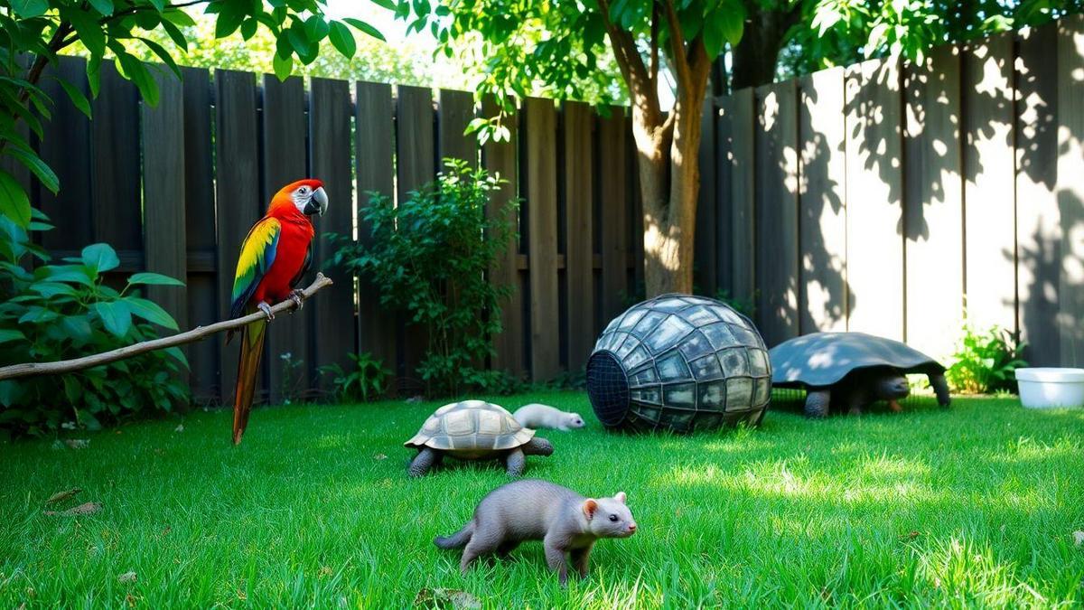 Safety Considerations for Exotic Pets Outdoors