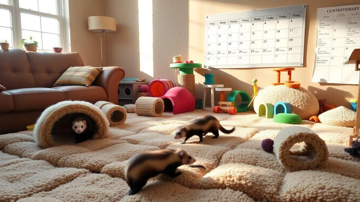 Strategies for Building a Ferret Schedule