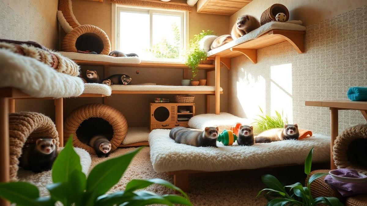 Strategies for Constructing Ideal Ferret Homes