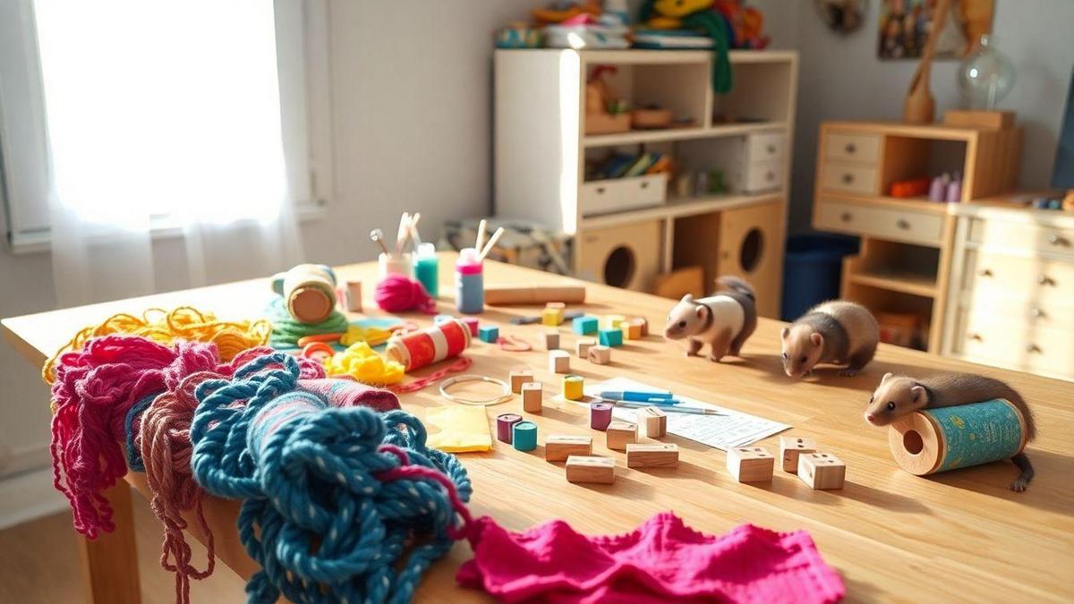 Techniques for Crafting Safe Ferret Toys