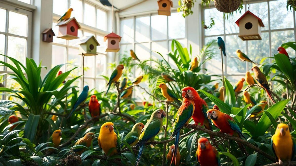 Creating Safe Spaces for Exotic Birds Today