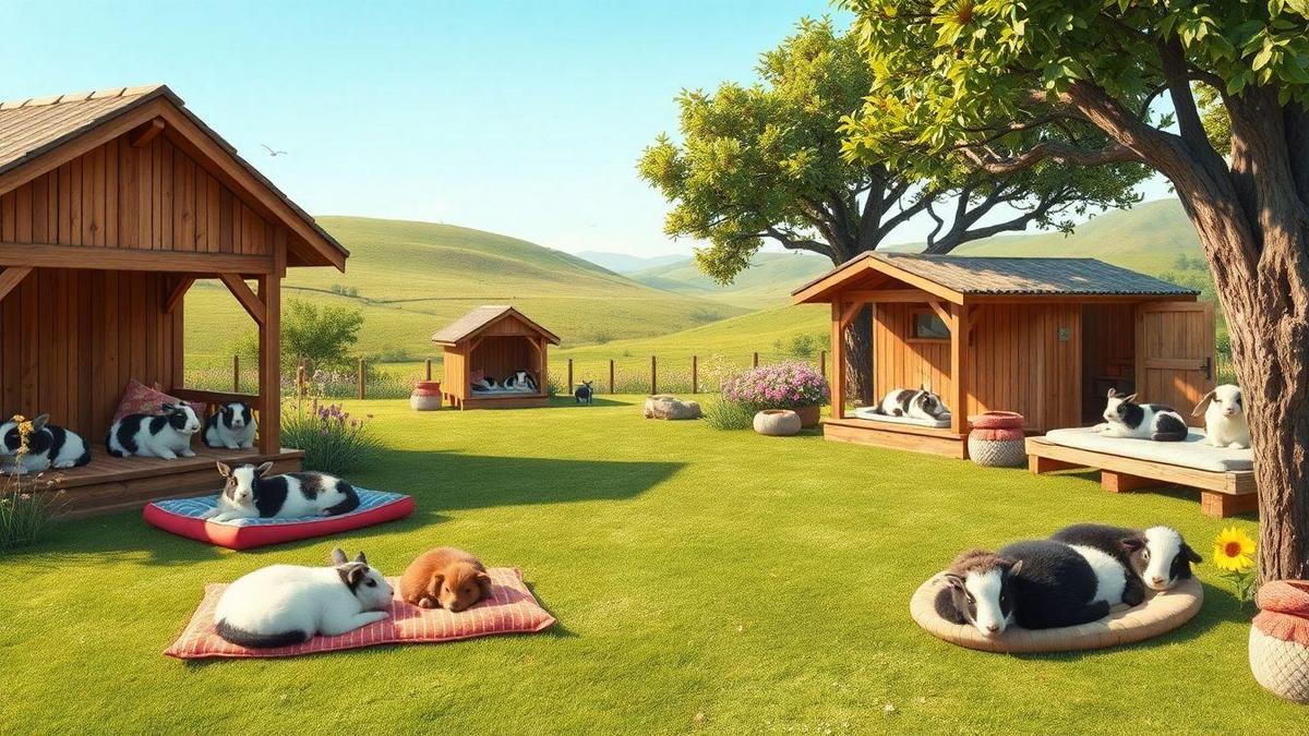 Designing Comfortable Resting Places for Animals
