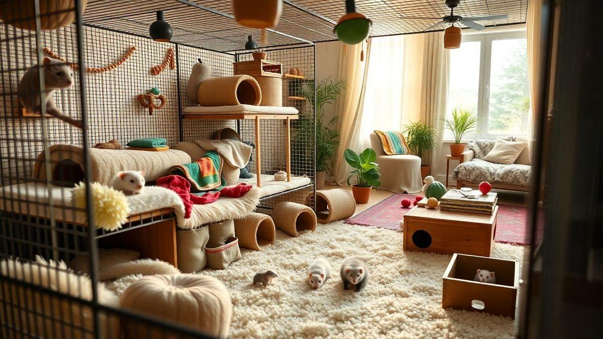 Guidelines for Crafting Safe Indoor Ferret Havens