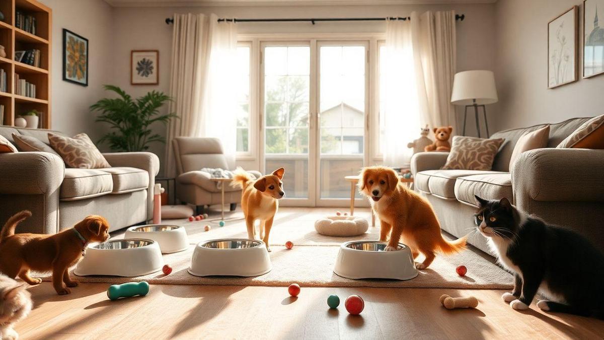 Guidelines for Feeding Practices in Multi-Pet Households