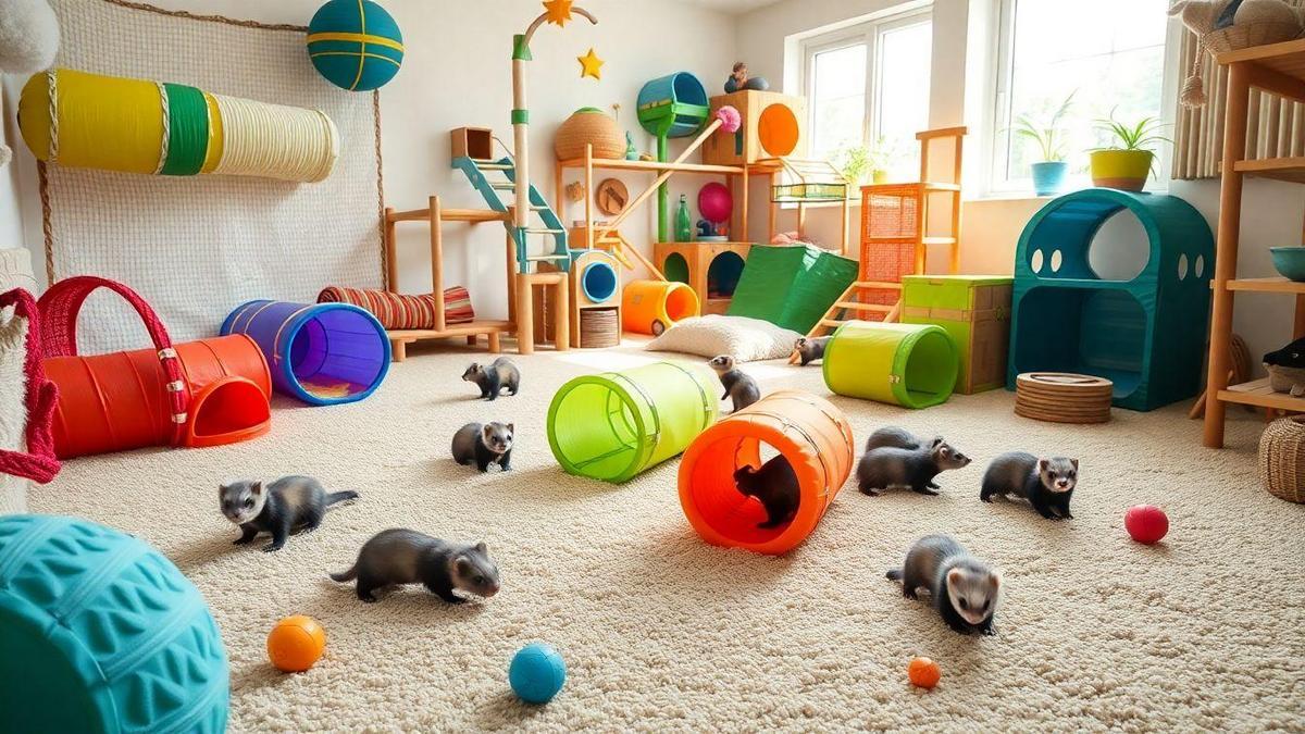 Guidelines for Organizing Ferret Exercise Areas Easily