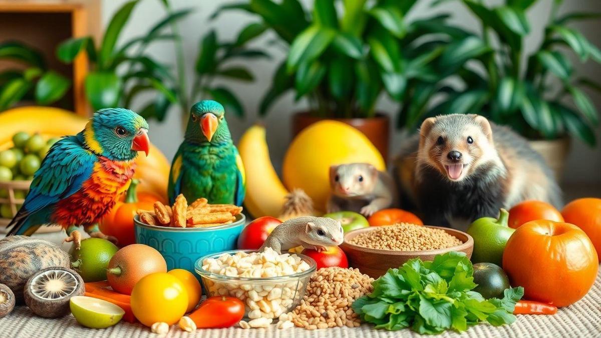 How to Assess Dietary Needs for Young Exotic Pets