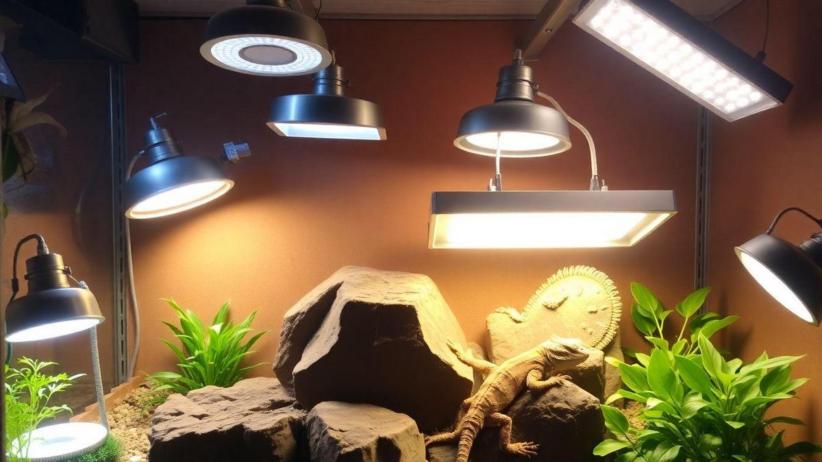 How to Choose the Right Lighting for Reptiles