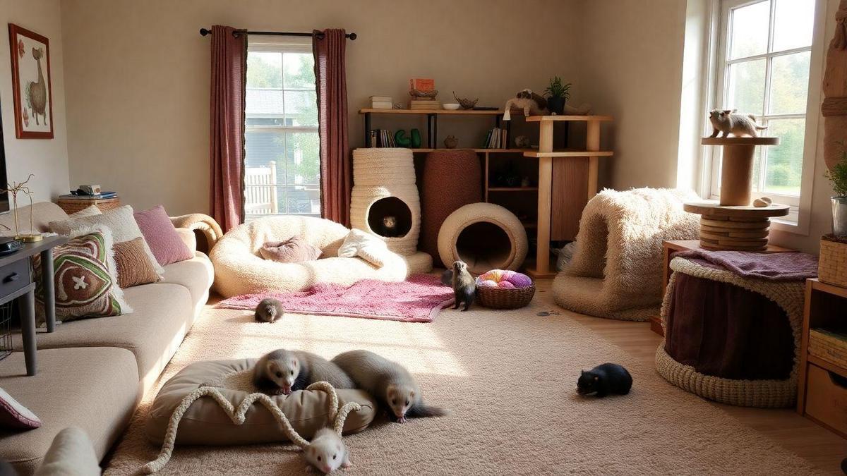 Strategies for Designing Ferret-Friendly Spaces