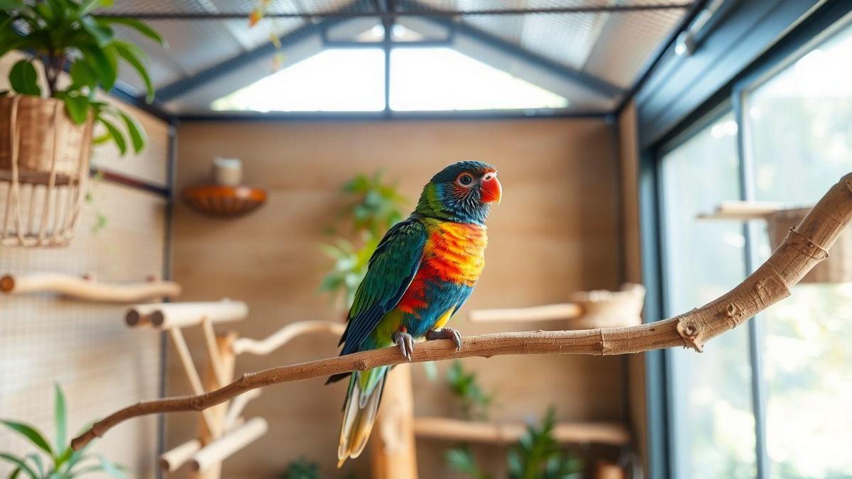 Techniques for Encouraging Natural Behavior in Pet Birds