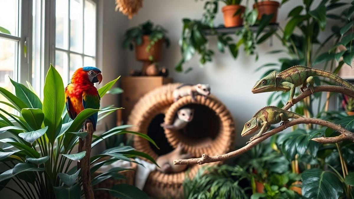 Tips for Encouraging Exploration in Exotic Pets