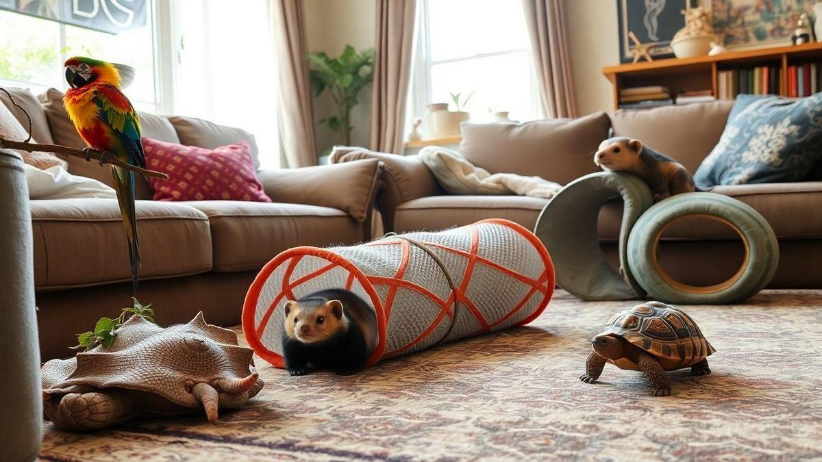 Tips for Fostering Engagement in Unusual Pets