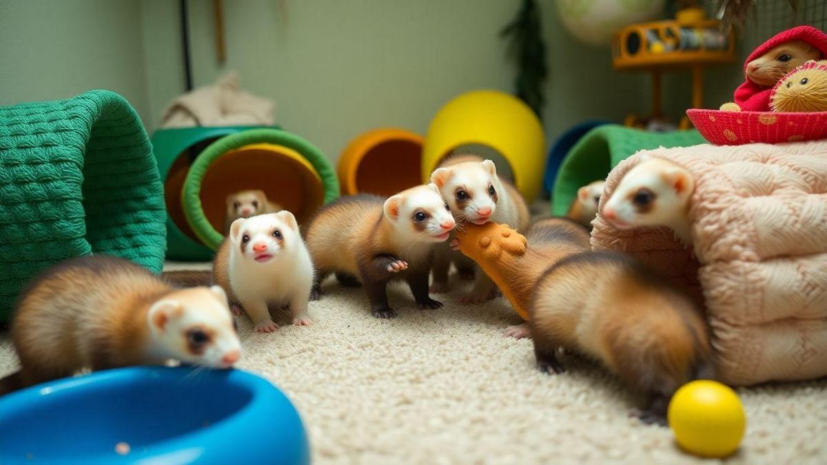 Understanding Ferret Pack Behavior for Better Care