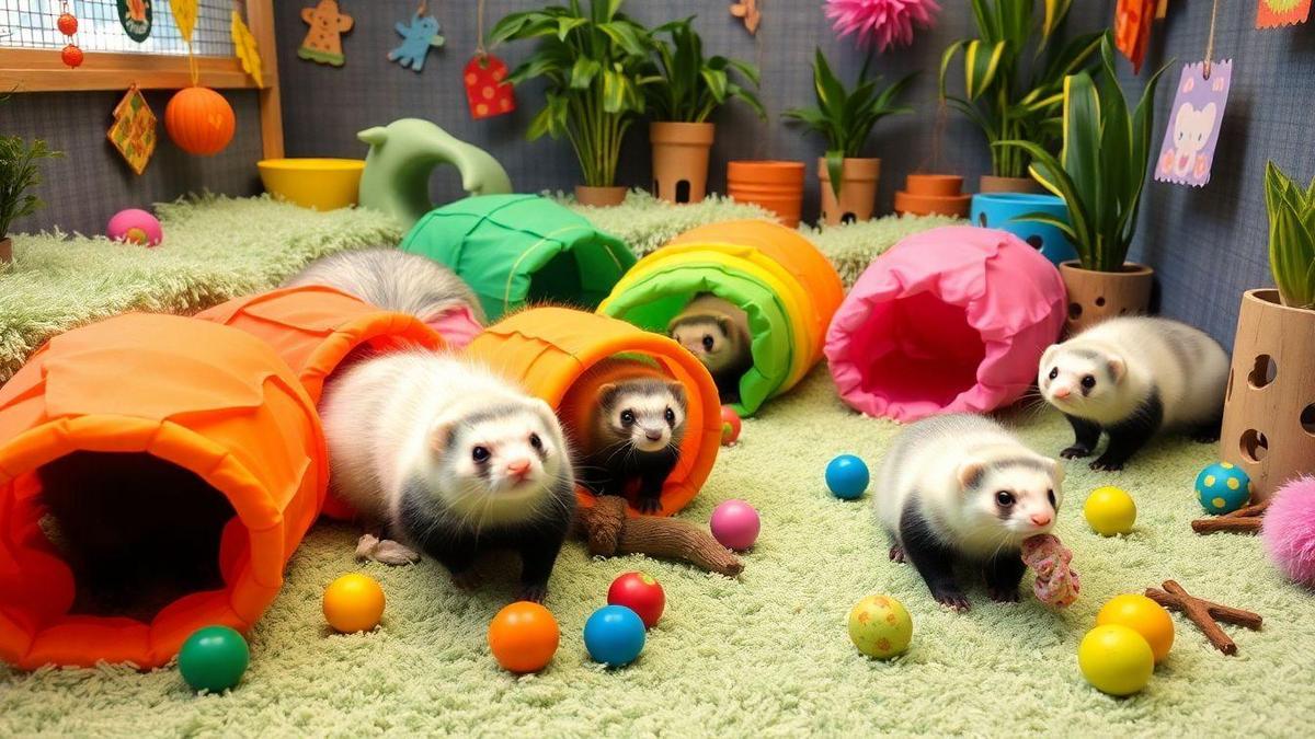 Comprehensive Guidelines for Structuring Fun Ferret Play Areas