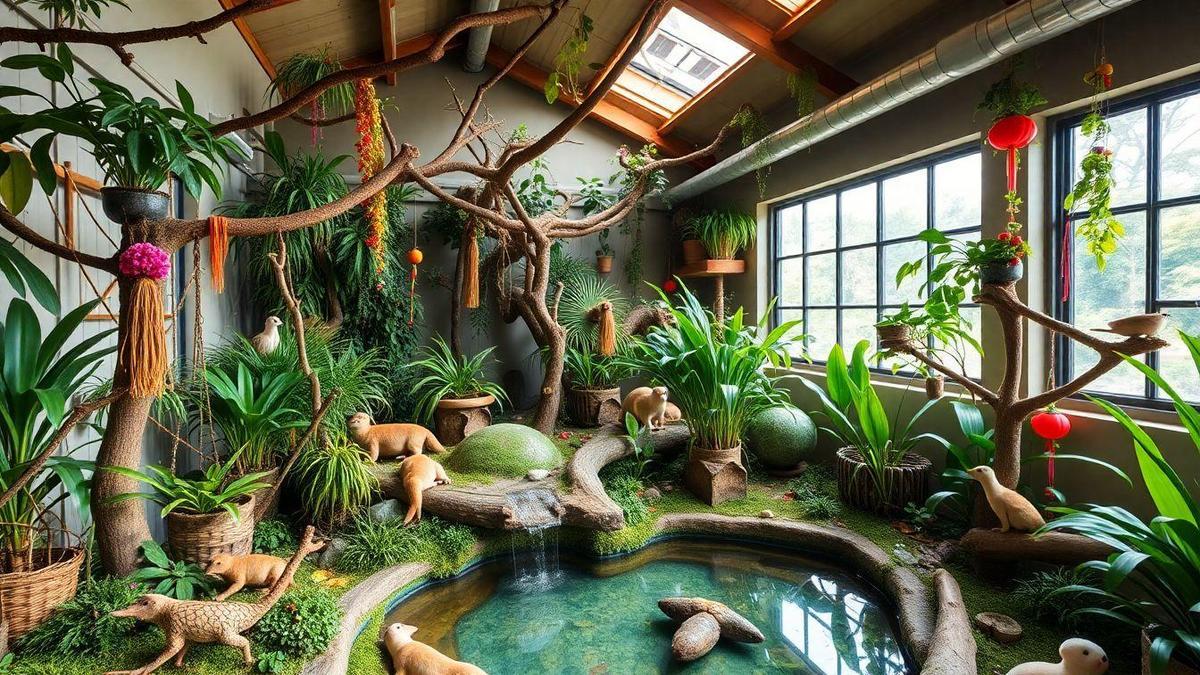 How to Optimize Space for Exotic Animals